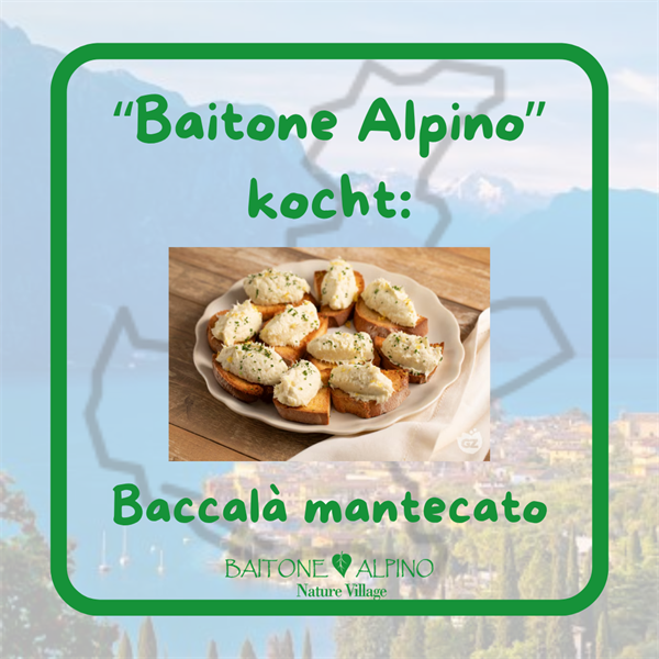 BaitoneAlpino Kocht: Baccalà mantecato